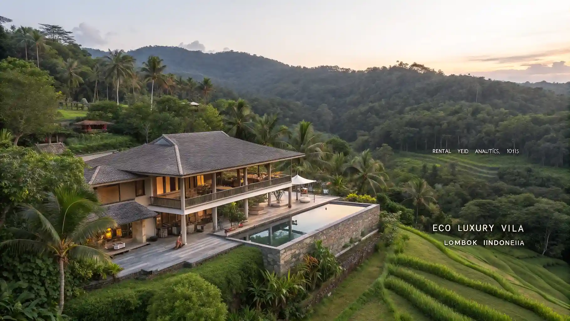 Eco Luxury Villa in Rinjani | Lombok Private Villa